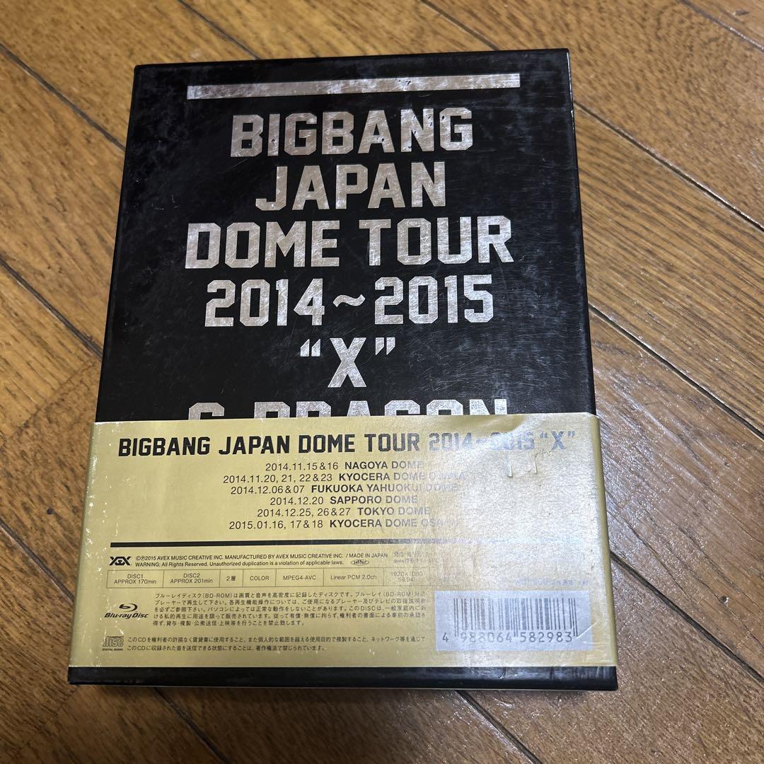 

[USED] BIGBANG *TOUR 2014-2015 X (2Blu-ray+2CD)