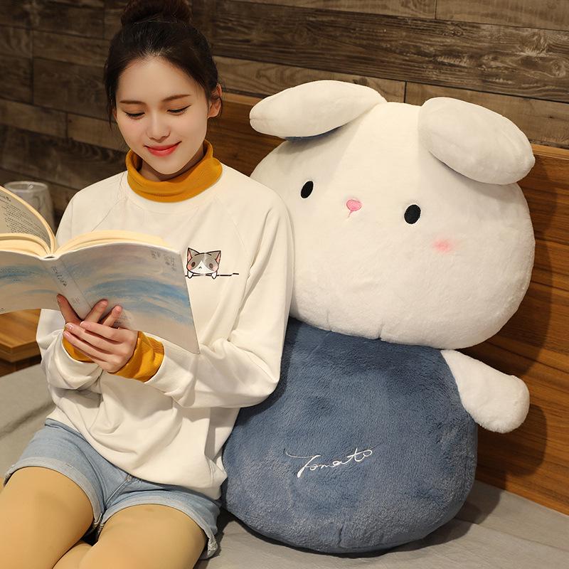 Super Soft Plush Rabbit Doll - Cute Hugging Cushion for Sleep