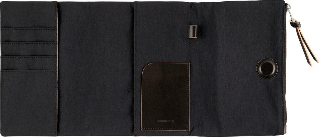 Hobonichi Techo Original Notebook Cover Tragen Specifications Change (A6) (Black) After