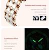 OLEVS Brand Watch Ceramic Fritillary Butterfly Mechanical Watch Fashion Women's Watch Women's Watch
