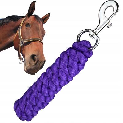 York Meg PURPLE Lead Rope for Alpaca, Snap Hook, 220cm - COMFORTABLE