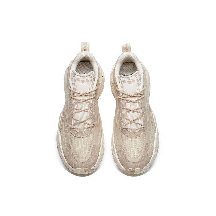 Anta Millennium 4.0 Tea Culture Retro Low-Top Sports Casual Shoes Men Sneakers Light-Smoke-Gray 112228890-6