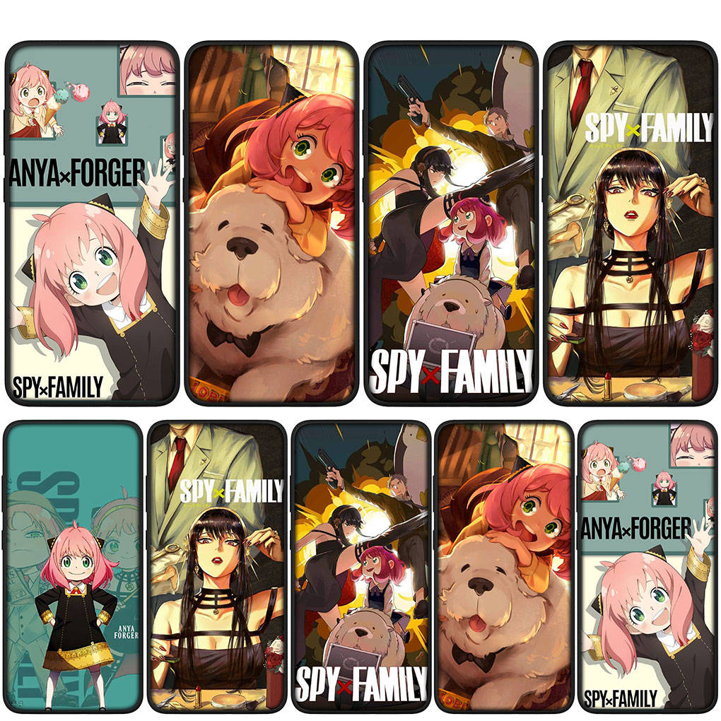 

Чехол для iPhone 15 14 Xiaomi Redmi Note 13 12 11 Pro Max X 8 7 9 XR Samsung Galaxy S24 S23 A05 OPPO A15 Huawei Anya Forger Twilight Spy X Family Case