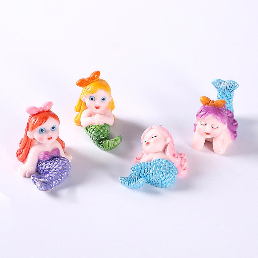 

4pcs Princess Landscape Ornaments Creative Resin Crafts For Fish Tank Aquarium Decoration (4pcs/set) #1