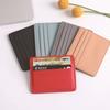 1Pc Pu Leather Id Card Holder Candy Color Bank Credit Card Box Multi Slot Slim Card Case Wallet Women Men Business Card Cover