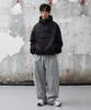 AGOD Side Pleat Curved Sweatpants [Gray]