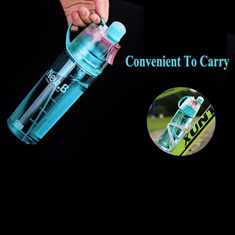 Premium Outdoor Sport Bottle For Travel With Leak Proof Spray Functionality
