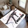 Michael Jackson Pop Art Portrait Floor Rug Office Rug Suitable For Foyer Decorate Room Kitchen Game Room Antislip Carpet Anime Office Decor