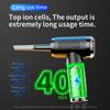 Portable Blower Vacuum Cleaner Air Duster Removal Turbocharged Car Vacuum Cleaner Air Blower Cleaning Keyboard Battery Blower