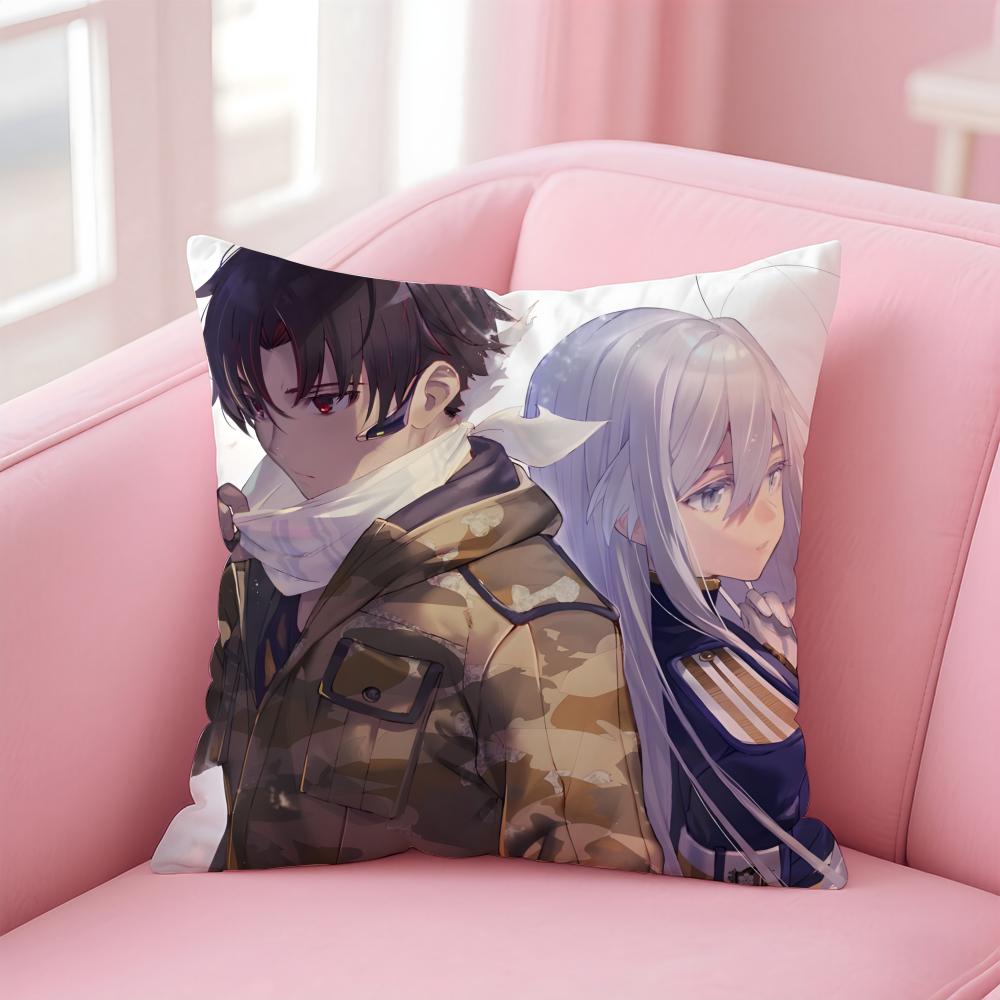 

Eighty Six 86 Anime Cushion Cover Comfortable Reversible Pillow Cover Ideal For Car Sofa Bedroom & Beyond 30cmx30cm