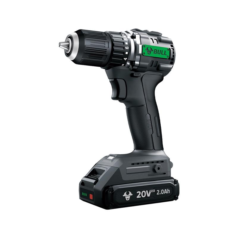 BULL 20V Cordless Electric Drill Driver CN plug (adapter included)