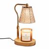 Melting Wax Lamp Aromatherapy Lamp Fireless Log Glass Bedside Lamp Regular Candle Melting Lamp Bedside Table Lamp MZ-226