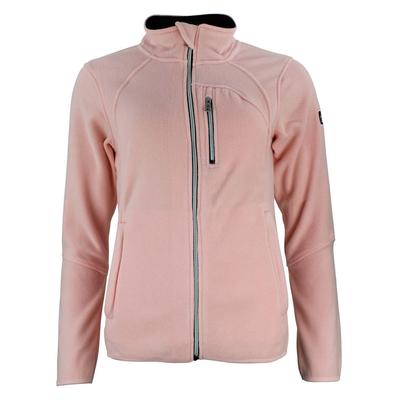 Peak-Mountain Veste Polaire Down Coat Full Zipper Rose
