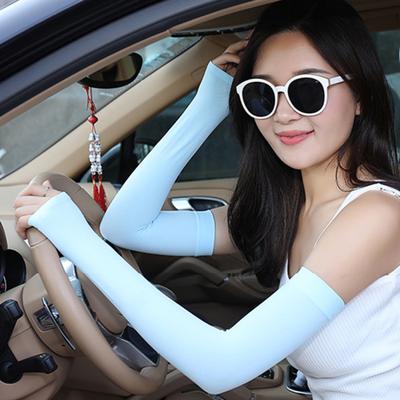1Pair Ice Cover High Elastic Stylish Acrylic Fiber Sunscreen Protection Cover Long Cooling