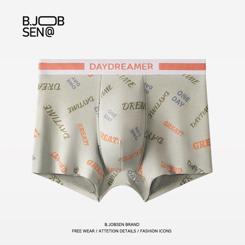 

B.JOBSEN Men s Breathable Modal Boxer Briefs 2XL