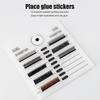 Acrylic False Eyelashes Glue Sticker Tray Eyelashes Extension Pallet Holder Accessory