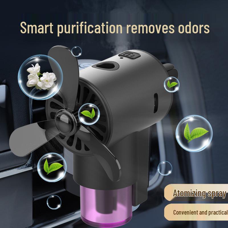 Smart Car Aroma Diffuser: Automatic Start-Stop Air Freshener & High-End Interior Ornament