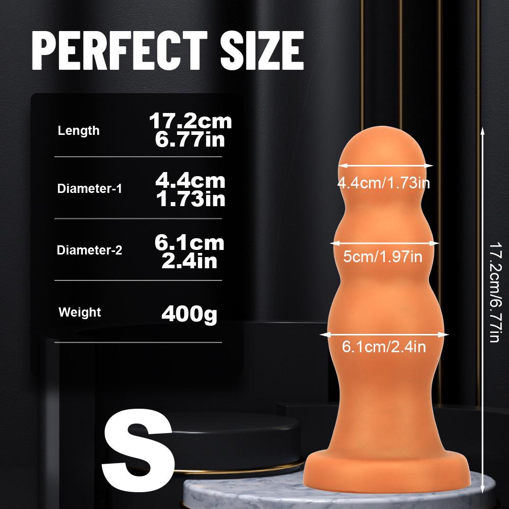 Soft Beads  Anal Plug  G-spot Massage Stick  Gay Male and Female Dildo Toys  Adult Masturbation