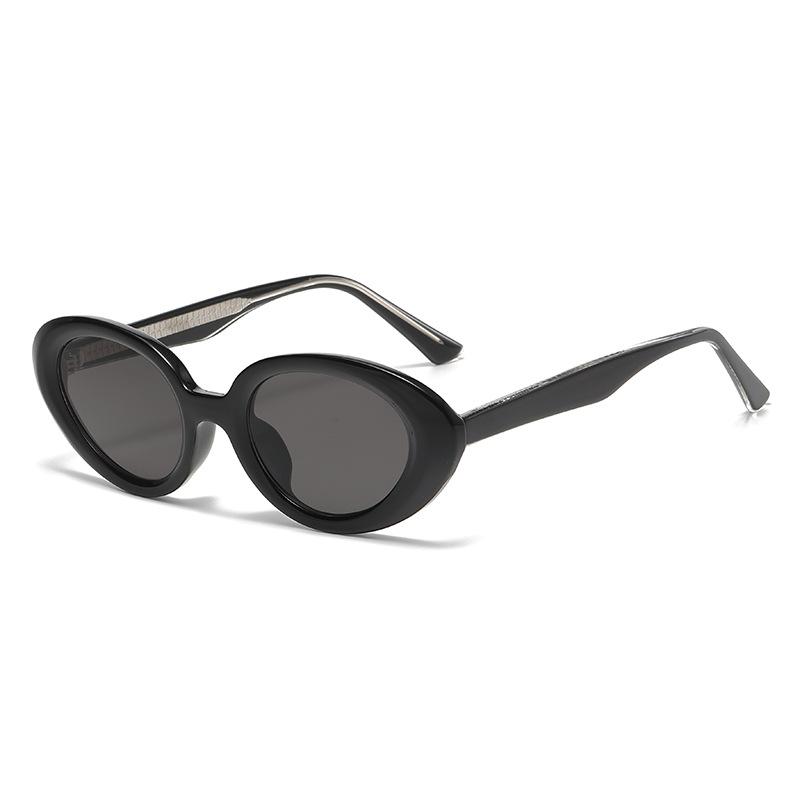 35019 Oval Ferrule Legs Tr Sunglasses, Personalized Hip-Hop Glasses, Wind Street Shot Trendy Sunglasses