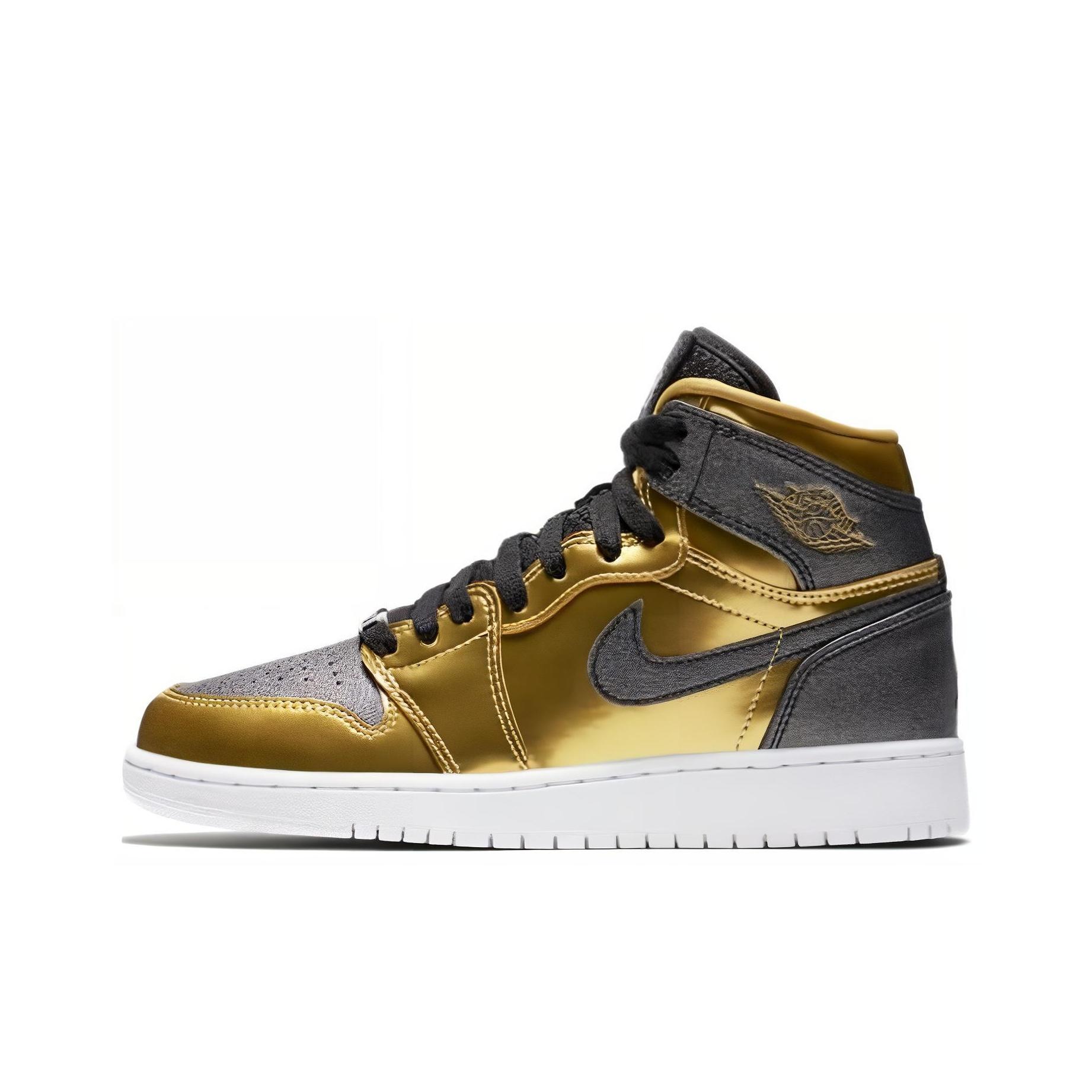

Новые Jordan 1 Retro BHM 2017 GS 909805-700 37.5