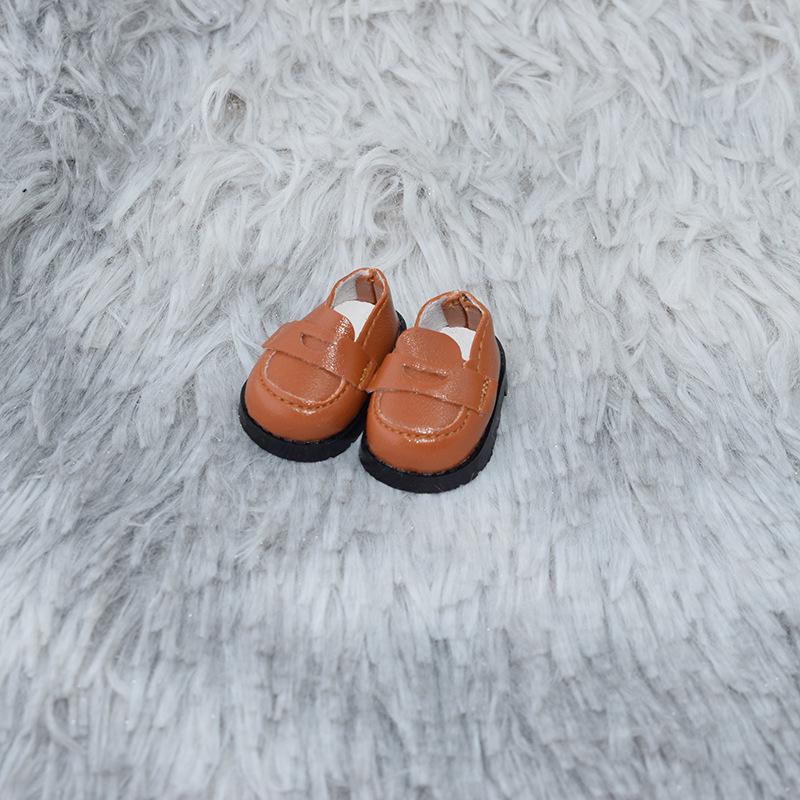 Βαμβακερή Κούκλα 10cm Μικρά Δερμάτινα Παπούτσια, Αξεσουάρ 8 Σημείων, Κούκλα με Αρθρώσεις 22cm για Ντύσιμο, Παπούτσια 3.8cm