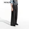 MO&Co. C+ Series Tailored High-Waist Pleated Wide-Leg Trousers