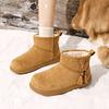 New Martin boots women's winter new retro short boots platform casual versatile Maillard boots women