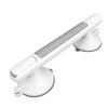 2 Pcs Shower Grab Bar No Drilling Non Slip Suction Cup Handicap Shower Safety Bar Gray