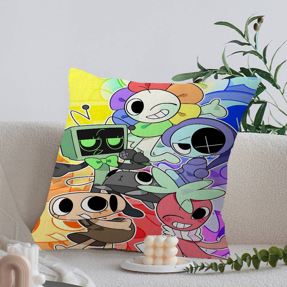 Cartoon D-Dandys Worlds pillow cover sofa cushion cover home room decoration children gift