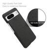For Google Pixel 8 Case Solid Color Cloth Texture Hard PC Protective Phone Cover
