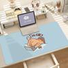Cartoon Katze Mauspads Anti-Rutsch Gummi-Kante Verriegelt Verdickt Laptop Gaming Schreibtischmatte