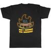 Hot Dog Neon Fire May I Suggest the Sausage? Graphic T-shirt