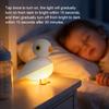 Magnetic Bird Night Light, Motion Sensor Wall Lamp with USB Charging, Stick On Cordless Closet Light for Hallway, Bedroom Decor