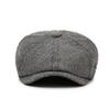 Unisex Casual Newsboy Hat for Travel, Shopping & Vacation - Retro Beret for Spring, Autumn & Winter