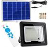 Solar Halogen Lamp with Twilight Sensor 100W 303 LED Lamp 5Ah Aluminum