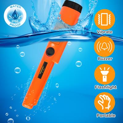 TC-100 mini detector de metais acessórios gp-ponteiro detector de haste de posicionamento detector de metais portátil de ouro detector de haste de posicionamento