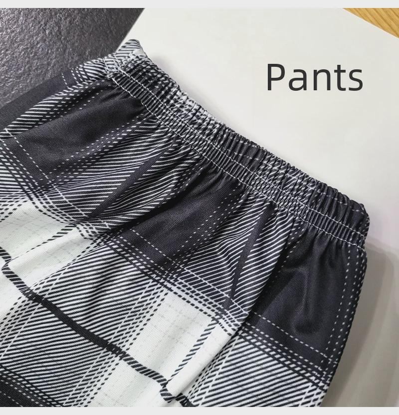 Women's Casual Plaid Trousers: Lightweight, Loose-Fit Pajama Pants for Spring & Summer, Ideal for Lounging or Wearing Outdoors