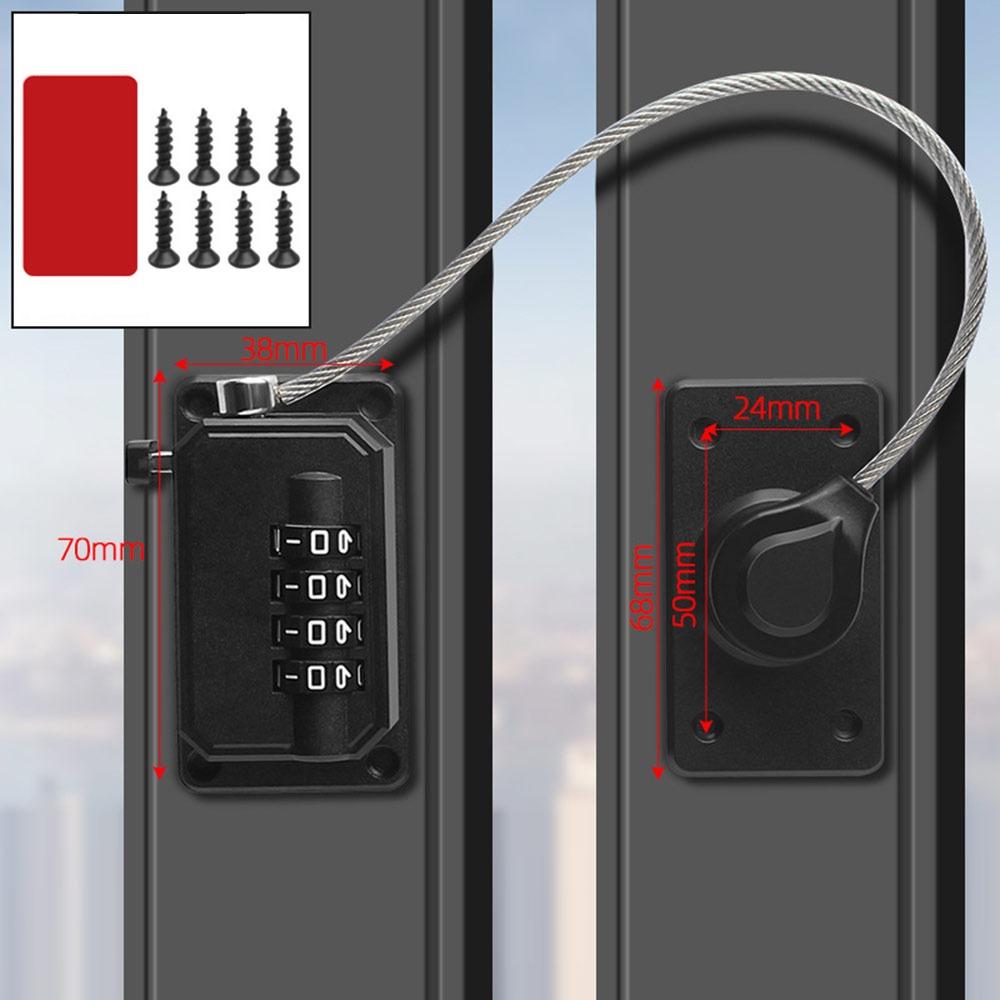 Einklemmschutz-Hand-Baby-Sicherheitsschloss, einstellbar, kein Bohren, Schrankschloss, Kinderschutz, Kühlschranktür, Codeschloss für Zuhause