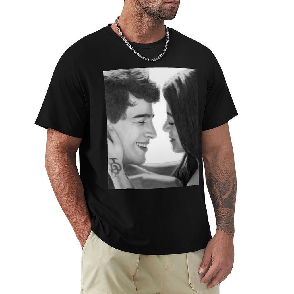 Sizzy T-Shirt Aesthetic Clothing Baggy Shirts Vintage Anime T Shirts Fitted T Shirts for Men
