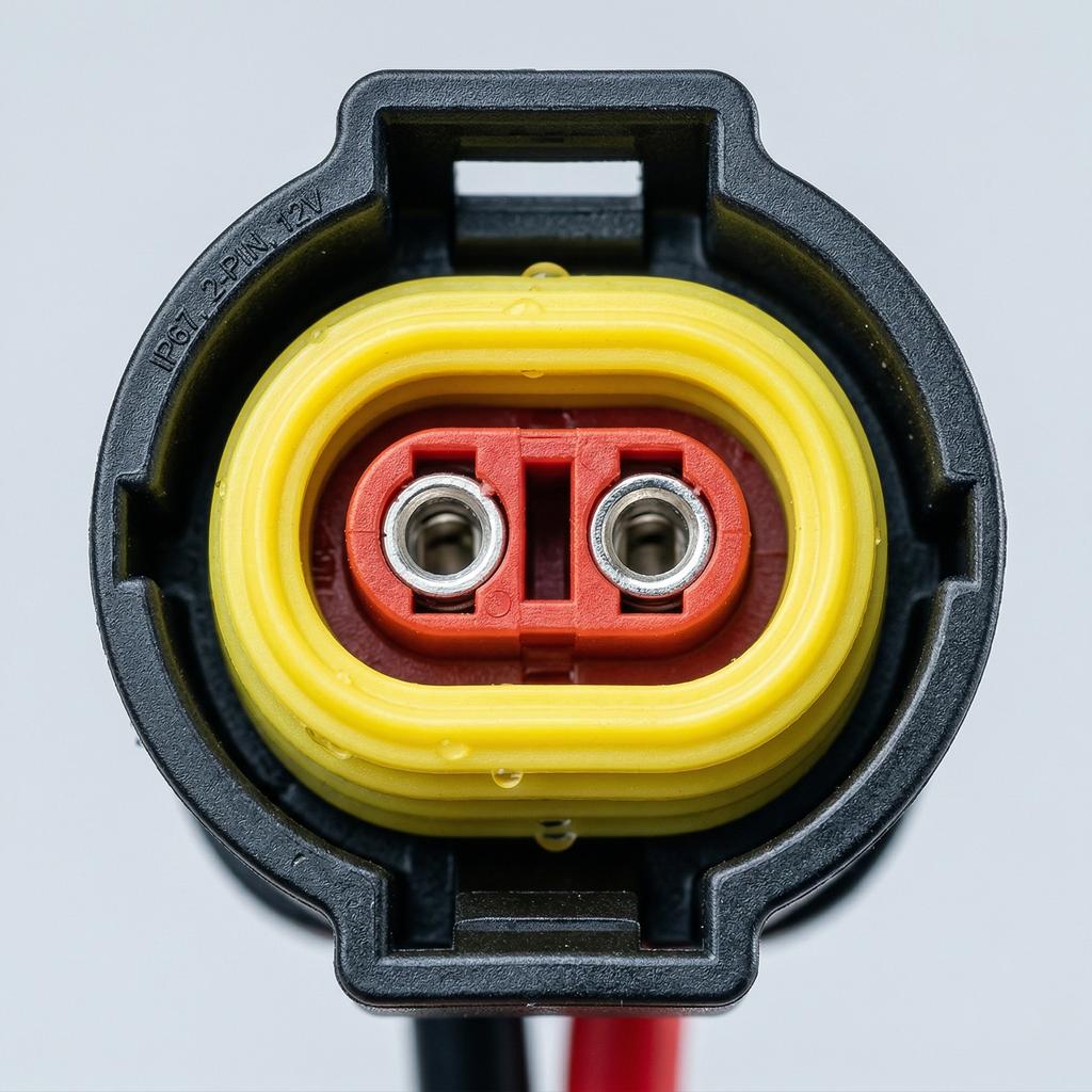 Way AMP Super Seal Waterproof Electrical Wire Connector Plug for Car Waterproof Connector 5sets Kit 2 Pin 2 Pins