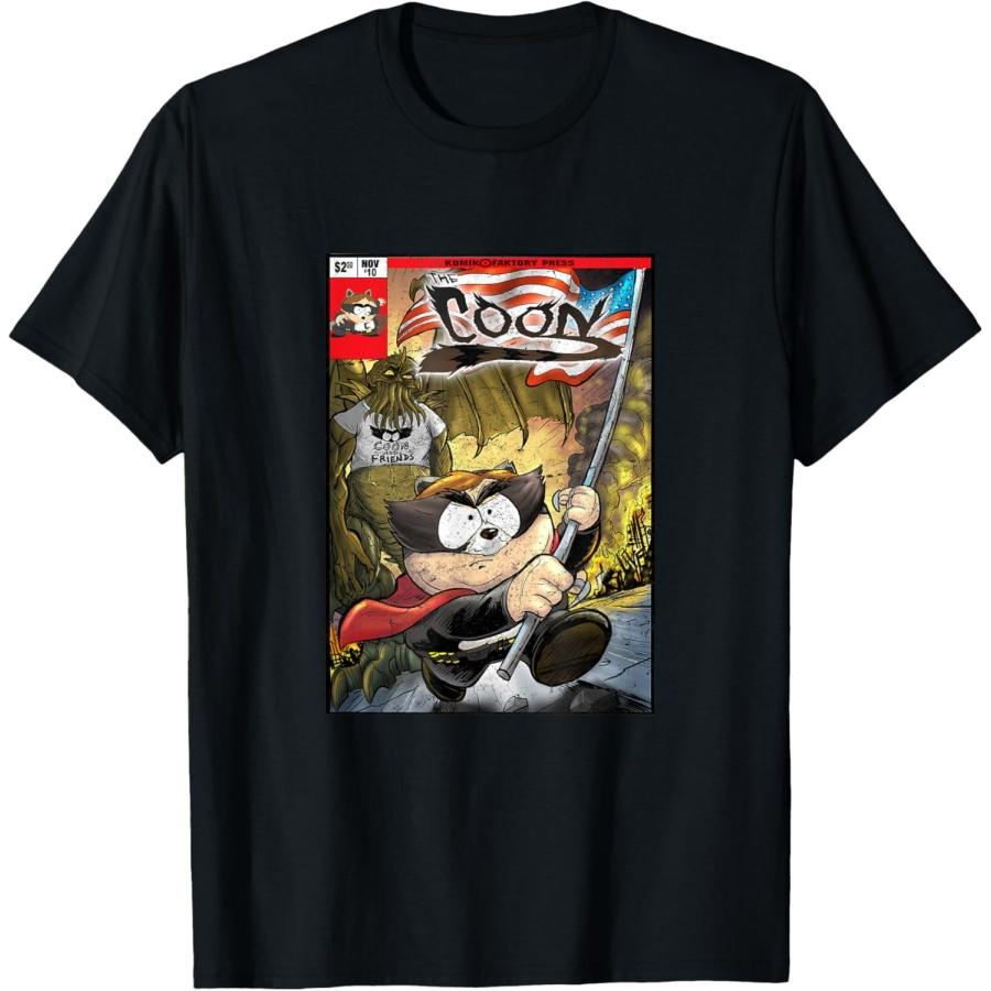 South Park Coon And Friends Comic Cover T-Shirt XXXXXL чёрный