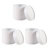 3Pcs Flower Packaging Box Set Round Flower Box Elegant DIY Box for Valentine's Day Wedding Decoration