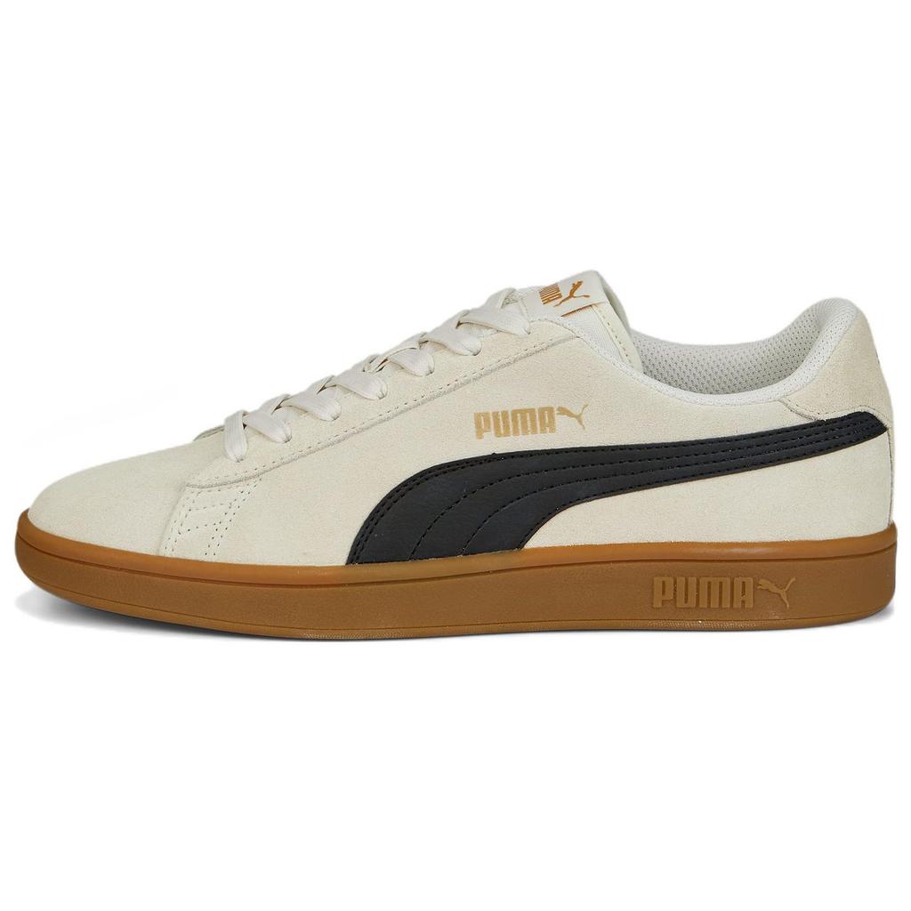 Puma Smash V2 Unisex Light Brown Low Top Sneakers Leather Casual 364989-72