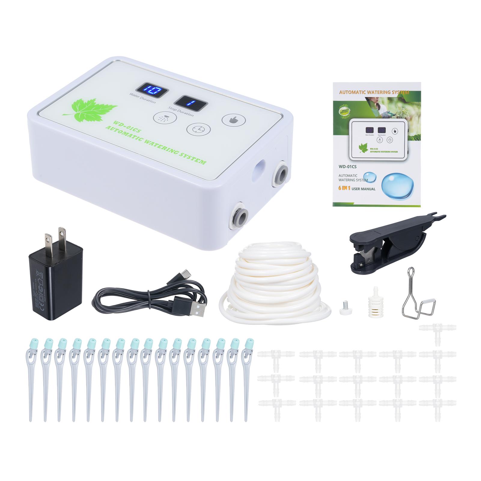 

Автоматическая система полива Таймерный полив растений Самоблокирующийся интерфейс Встроенный самовсасывающий насос Интеллектуальный по времени белый