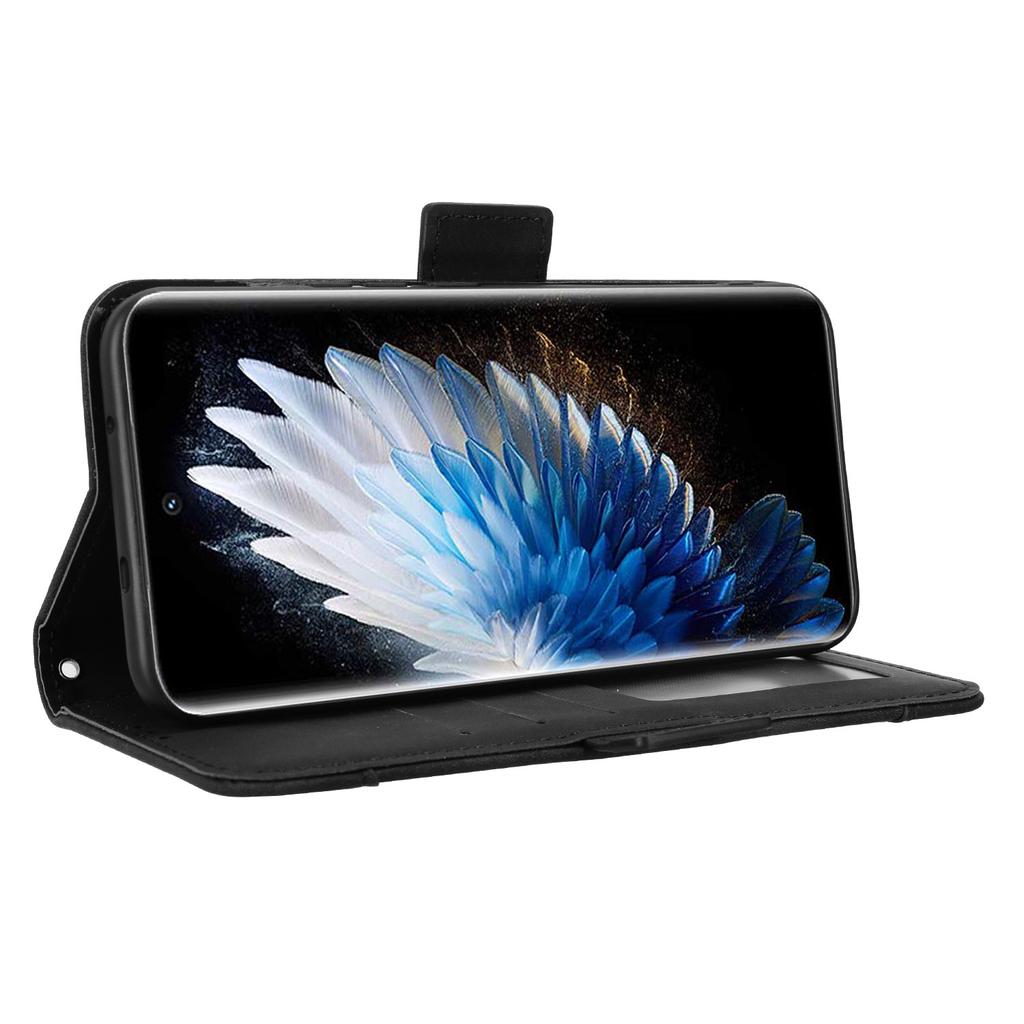 For TECNO Spark 40 Pro+ 4G Leather Case Phone Wallet Cover with Multiple Card Slots