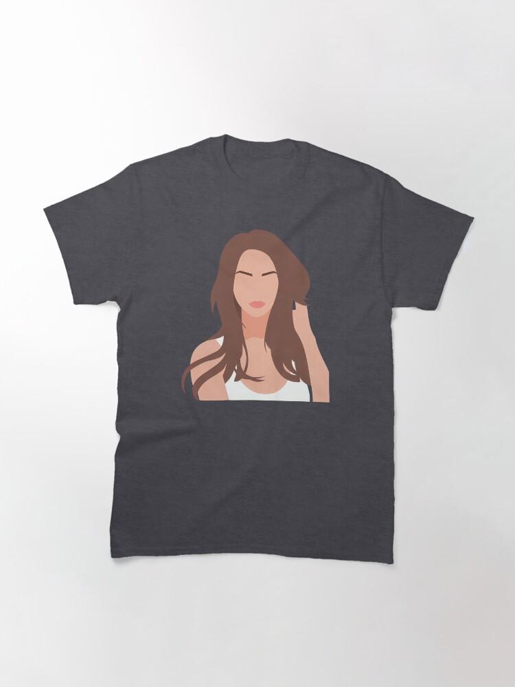 Selena Gomez Lineless Illustration Classic T-Shirt
