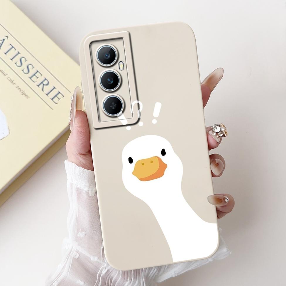Funda For Realme C65 RMX3910 Back Cover For Realme C65 4G Case Shockproof Luxury Flowers Cute Cartoon Cool Silicone Bumper Coque