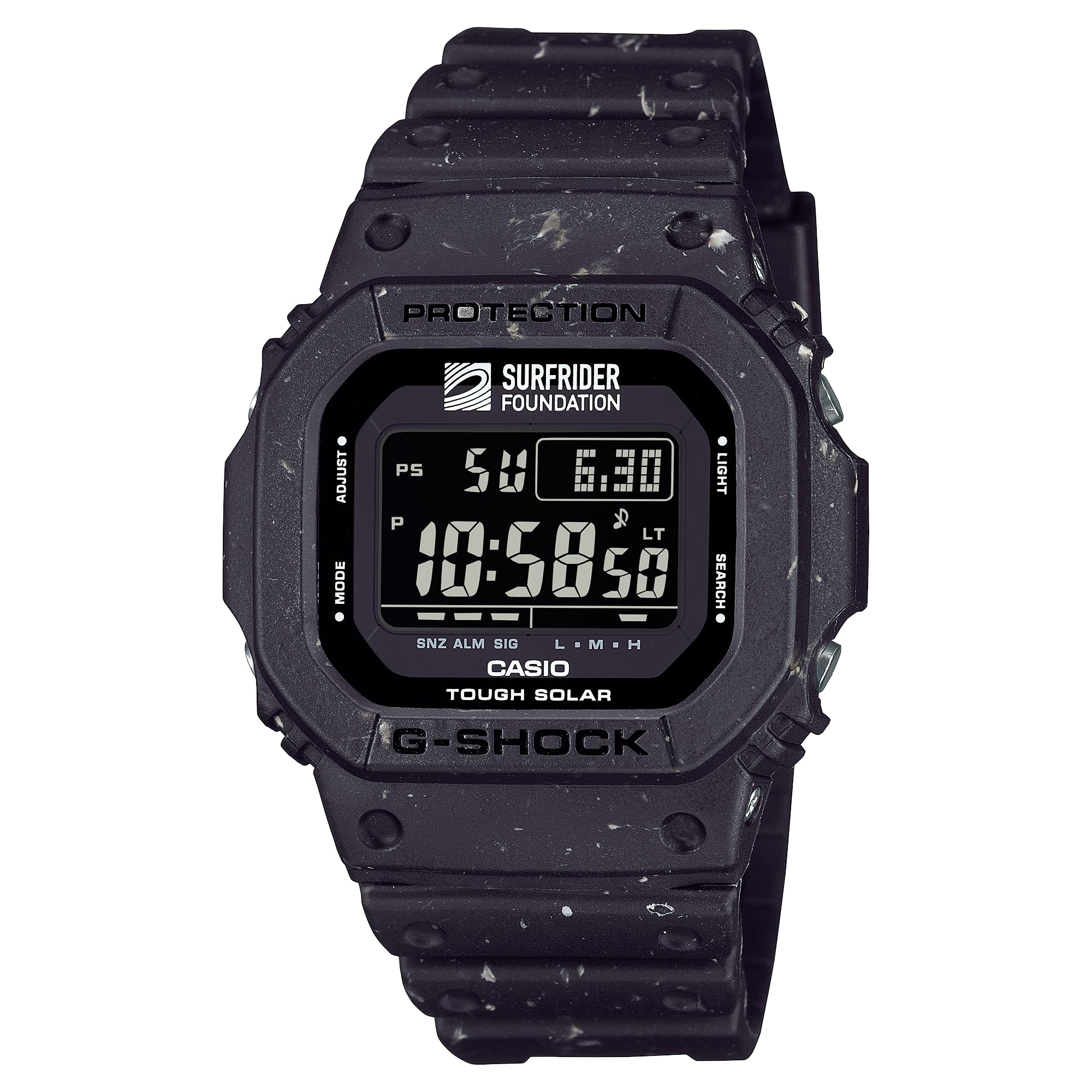 

Surfrider Foundation Collaboration Limited Casio CASIO Solar Digital Watch Black Overseas Model G-SHOCK G-Shock G-5600SRF-1 Men s [Товар]
