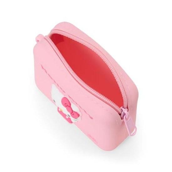 Sanrio Silicone Mini Pouch Hello Kitty Small Item Holder Cosmetic Coin Purse 357588