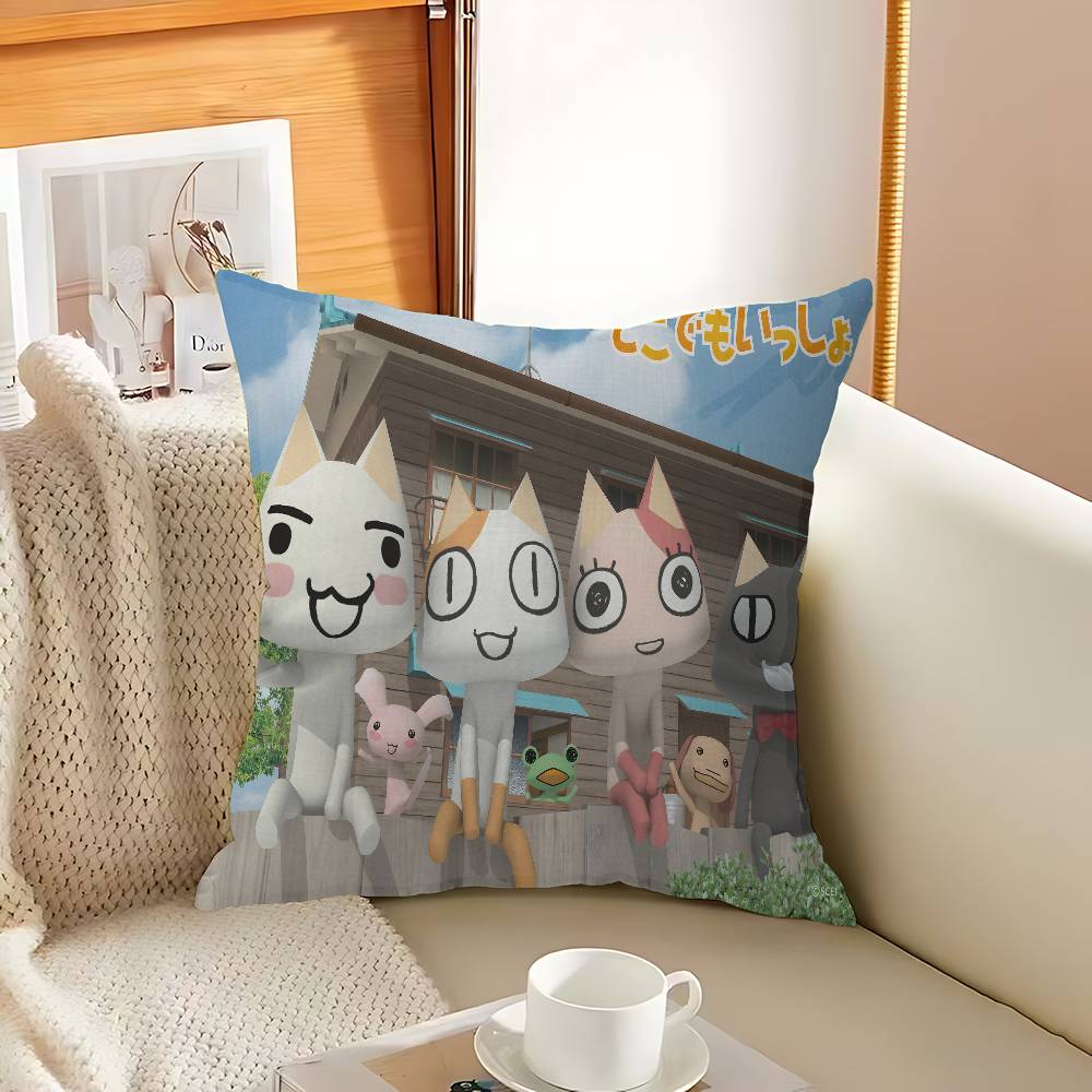 Popular Mascot T-Ttoro I-Inoue Cushion Cover Decorative Pillow Sofa Home Decor Case Pillow Cases